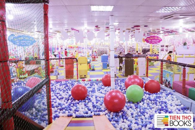[HN]  - 05 vé vui chơi cho bé tại Khu vui chơi Hệ thống nhà sách Tiến Thọ