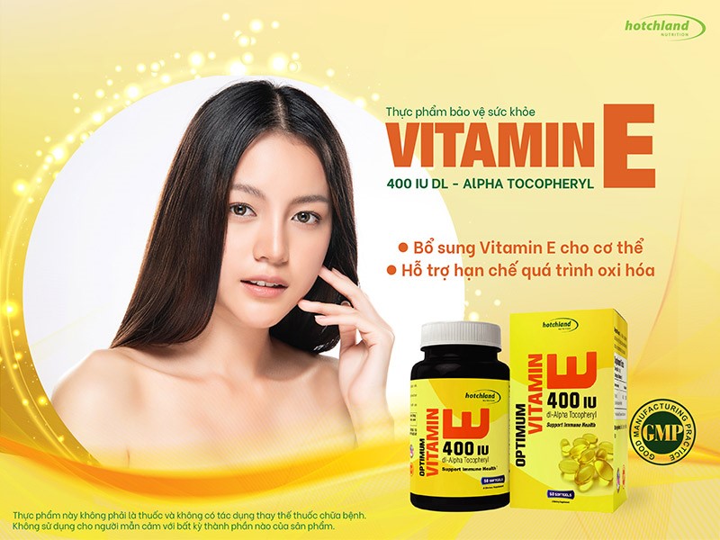 Thực phẩm bảo vệ sức khỏe: Optimum vitamin E 400 IU