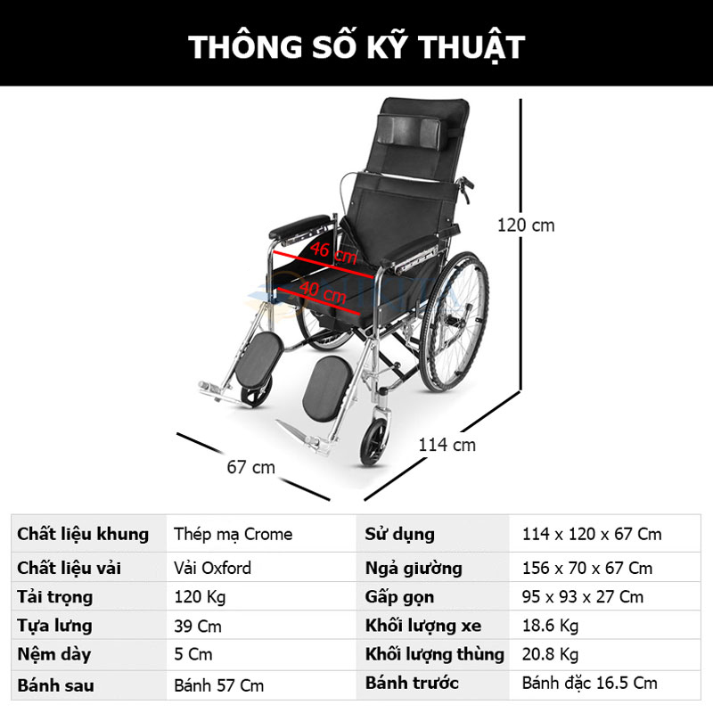 xe lăn tay cơ bản cho người già, nhiều mẫu lựa chọn - hàng chính hãng nikita 3