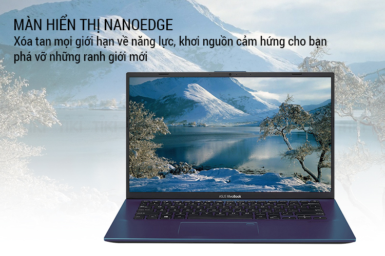 Laptop Asus Vivobook A412FA-EK287T Core i3-8145U/ Win10 (14 FHD) - Hàng Chính Hãng