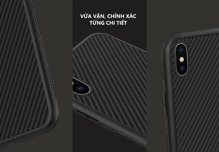 Ốp lưng iPhone Xs Max Nillkin sợi tổng hợp (Synthetic Fiber)