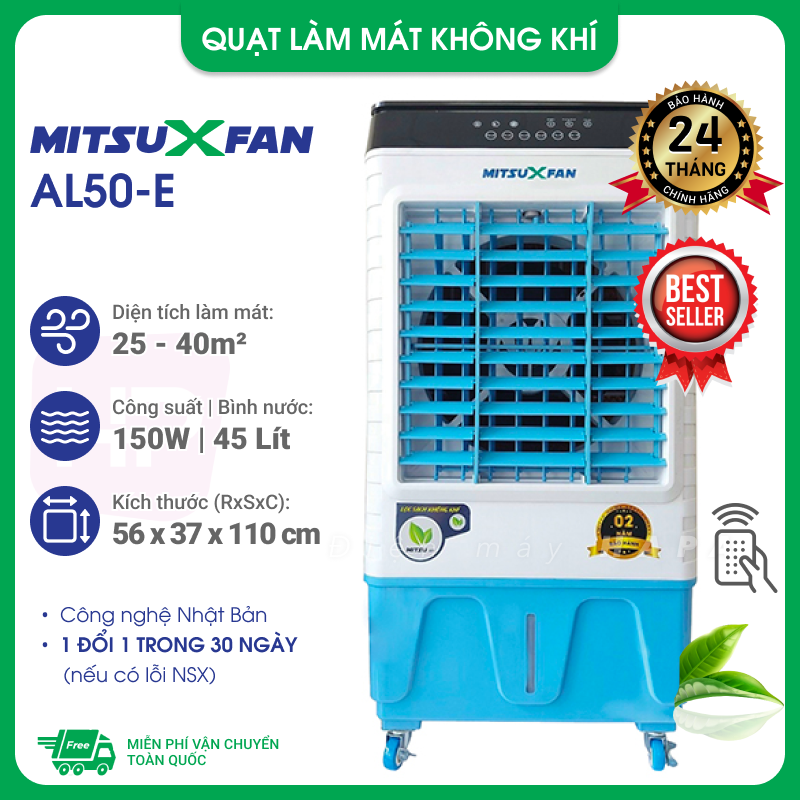 Máy Làm Mát Không Khí MitsuXFan AL50-E - Hàng Chính Hãng - Điện máy HAPA