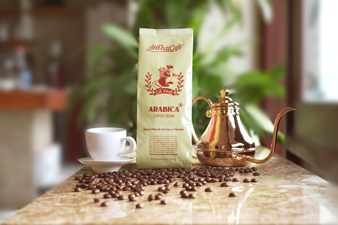 Cà Phê Hạt Rang AnTháiCafé Túi Arabica - 200g
