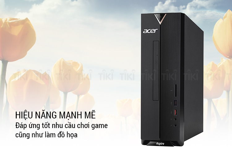 PC Acer AS XC-885 DT.BAQSV.001 Core i3-8100/4GB/1TB HDD/Dos - Hàng Chính Hãng