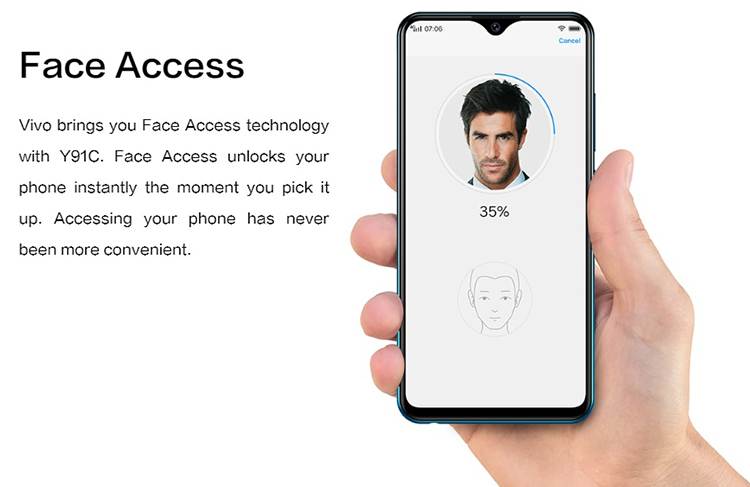 Điện Thoại Vivo Y91C - Hàng Chính Hãng Điện Thoại Vivo Y91C - Hàng Chính Hãng