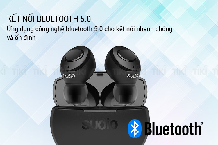Tai Nghe Bluetooth True Wireless Sudio R Tolv - Hàng Chính Hãng