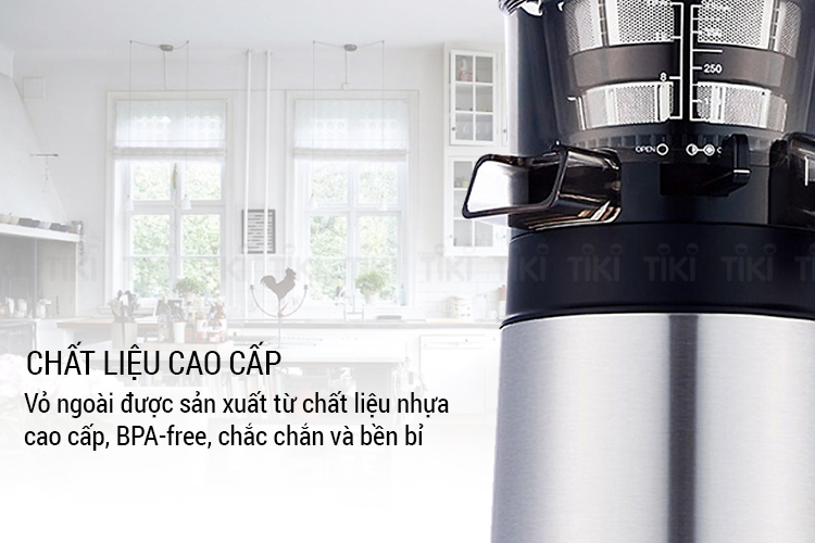 Máy Ép Trái Cây Tốc Độ Chậm Hurom HZ SBE17 (150W) – Bạc - Hàng Chính Hãng