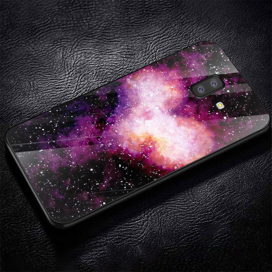 Ốp kính cường lực cho điện thoại Samsung Galaxy J6 - trái tim tình yêu MS LOVE058