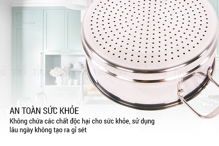 Bộ Nồi Xửng Inox Sunhouse SSP24A