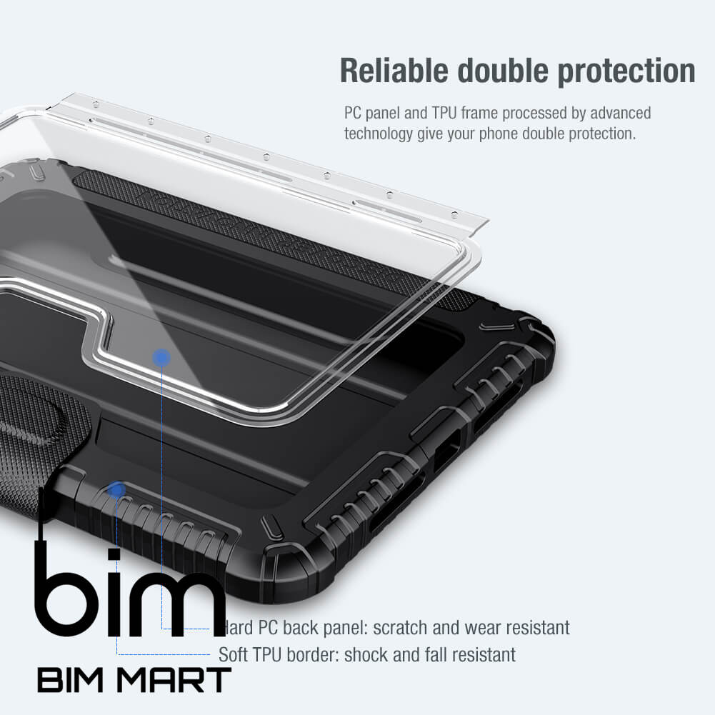 Bao da dành cho iPad Mini 6 - 8.3 inch 2021 có nắp bảo vệ camera Nillkin Bumper Leather - Hàng chính hãng