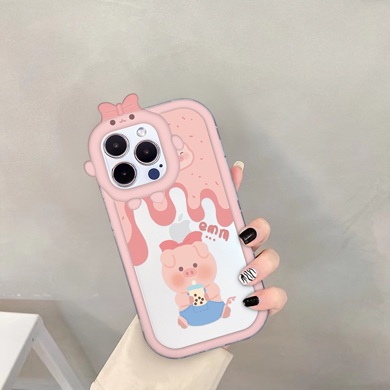Ốp Lưng Dành Cho Iphone 14 Promax/ 14 Pro/ 14 Plus/ 14 hình Animal Cute_ Hàng Chính Hãng