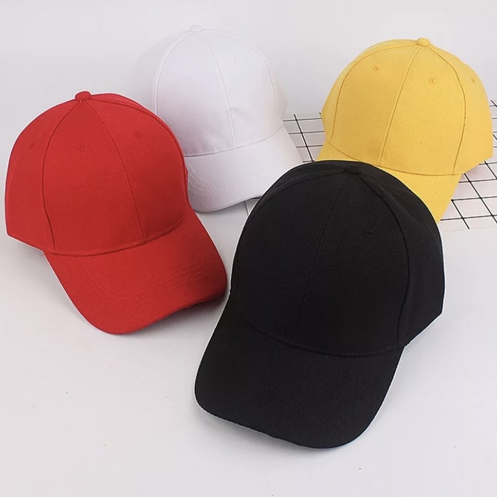 Nón kết trơn nam nữ, chất vải polyster cứng giúp giữ form dáng, có đuôi dán giúp tăng giảm size phù hợp - Hạnh Dương