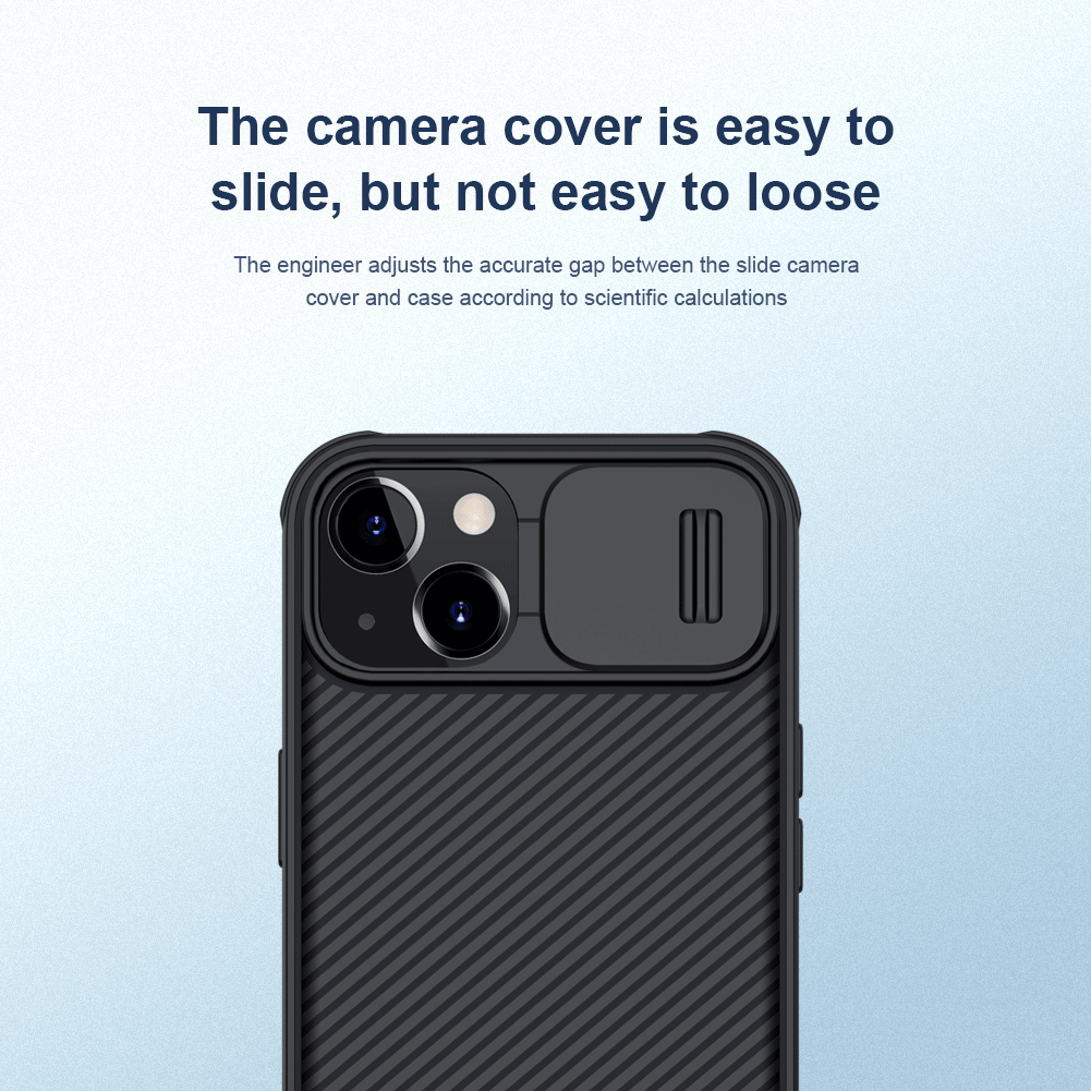 Ốp Nillkin Camshield bảo vệ Camera cho iPhone 13 - Hàng nhập khẩu