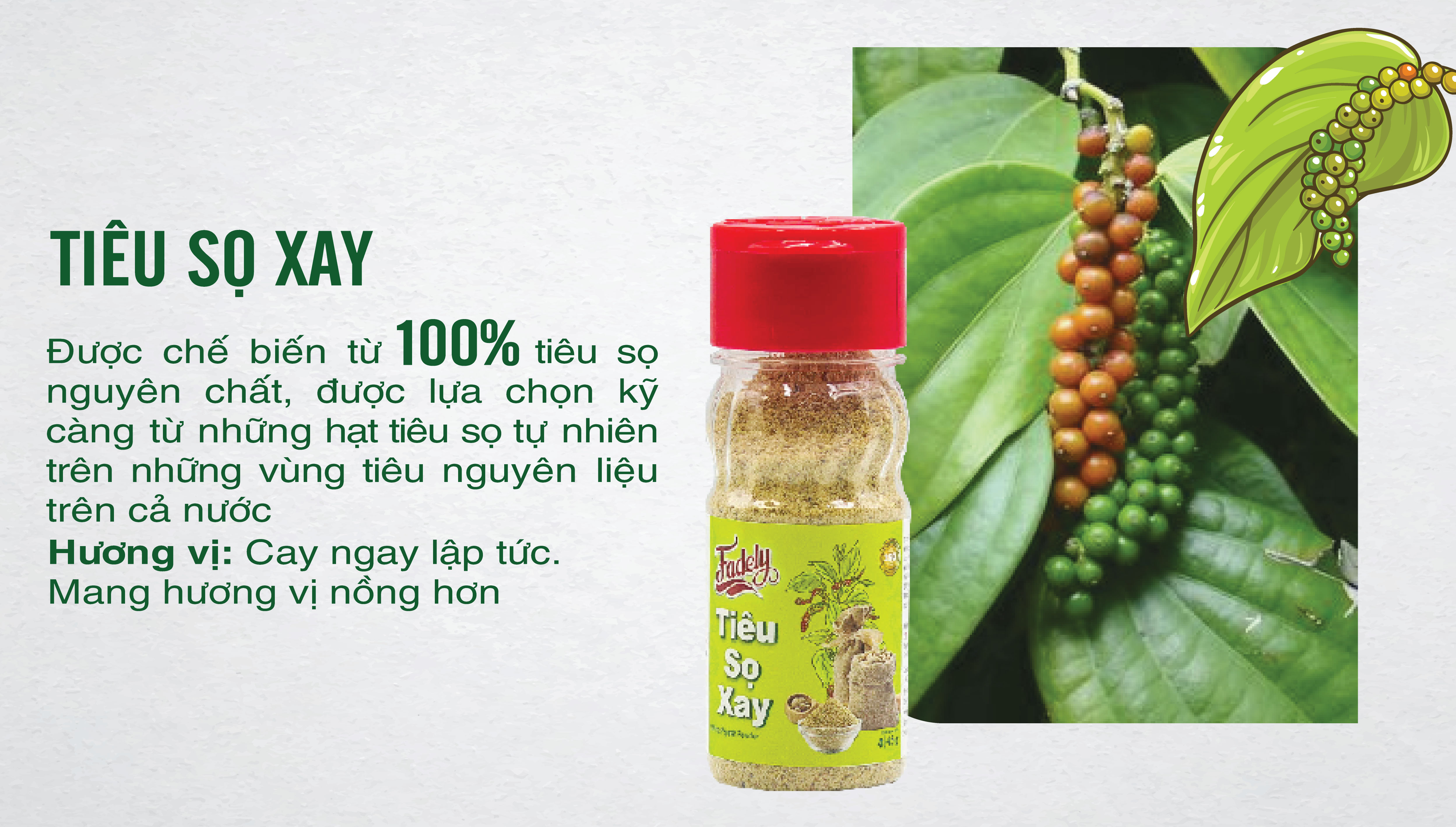 Tiêu sọ xay Fadely (45g) 4