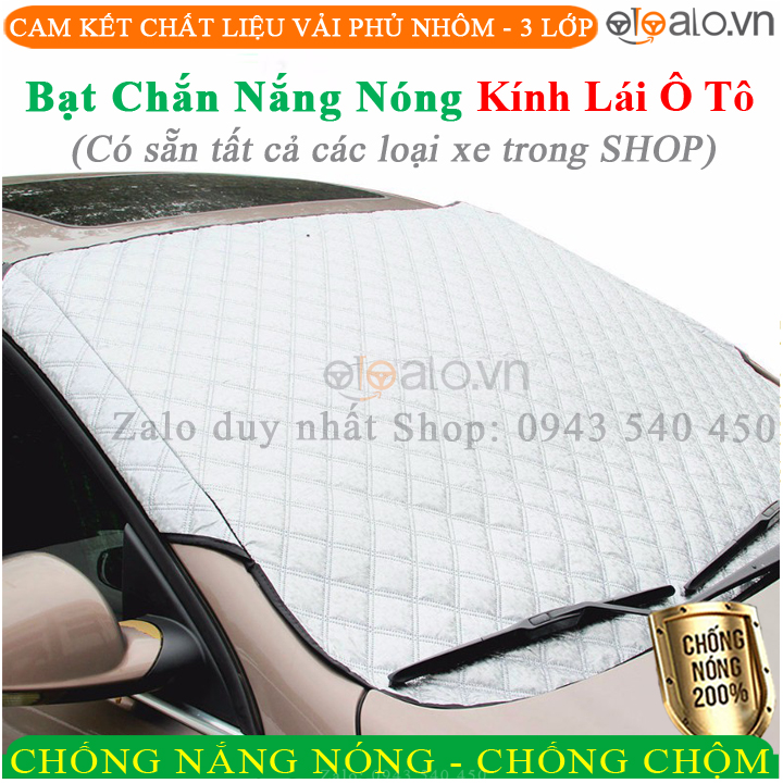 Tấm Bạt Che Chắn Nắng Kính Lái ô tô