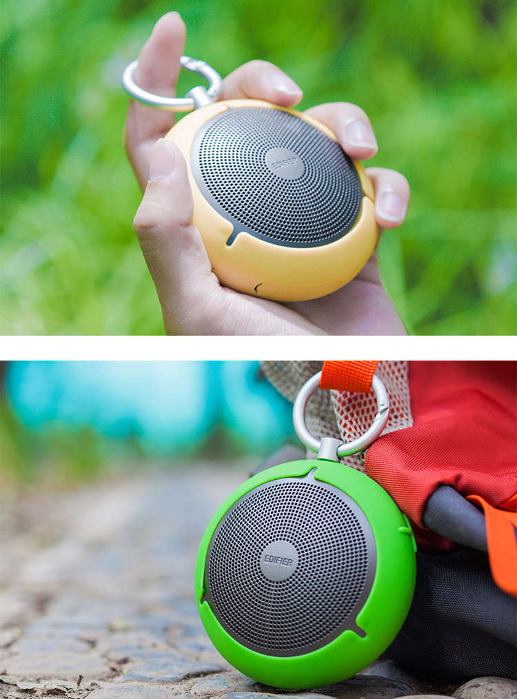 Edifier (EDIFIER) M100 mini Bluetooth speakers three anti-outdoor speakers portable card audio yellow