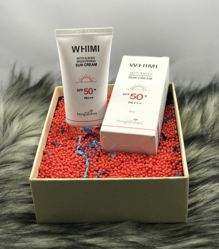 Kem Chống Nắng Hồng Sâm Whimi - Whimi Both&Body Brightening Suncream 70ml