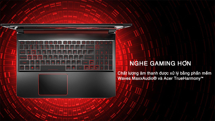 Laptop Acer Nitro 7 Carbon AN715-51-750K NH.Q5HSV.003 Core i7-9750H/ GTX 1660TI/ Win10 (15.6 FHD IPS) - Hàng Chính Hãng