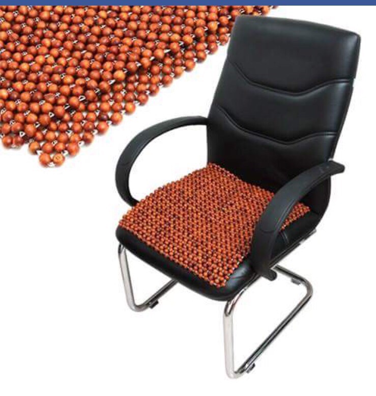 Miếng lót ghế ô tô , ghế văn phòng gỗ hương