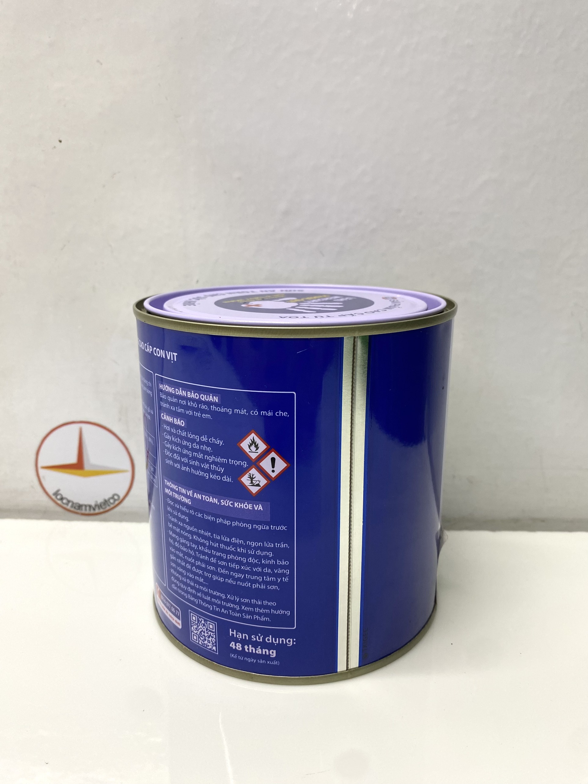 Sơn dầu cao cấp TOA Con Vịt màu trắng MD 111 _ 800 ml
