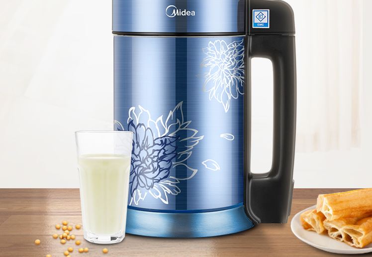 Midea (Midea) Soymilk household double stainless steel multi-function soy juice machine easy to clean DE12G13