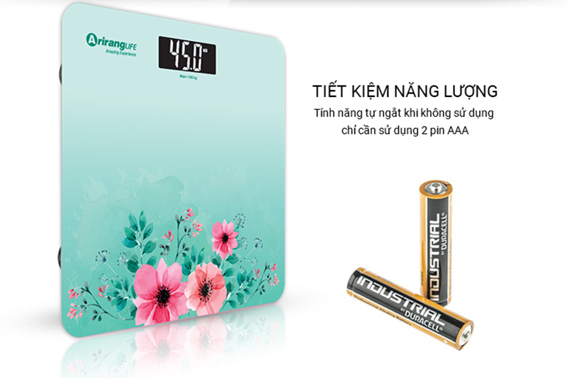 Cân sức khỏe ArirangLife AR-S19C (Dùng Pin 3A)