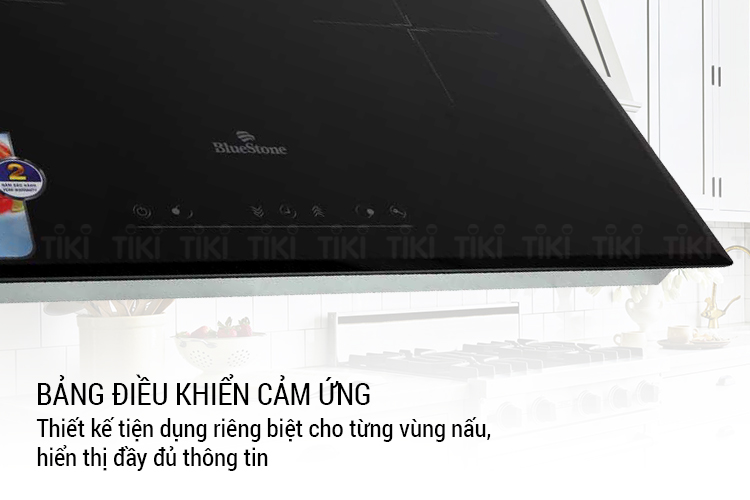 Bếp Âm Từ Đôi Bluestone ICB-6831 (4000W) - Hàng Chính Hãng