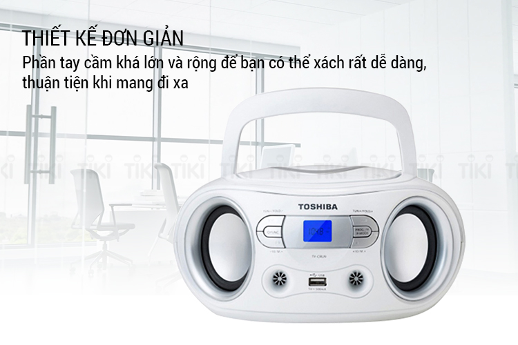 Máy Cassette Toshiba TY-CRU9 - Hàng Chính Hãng