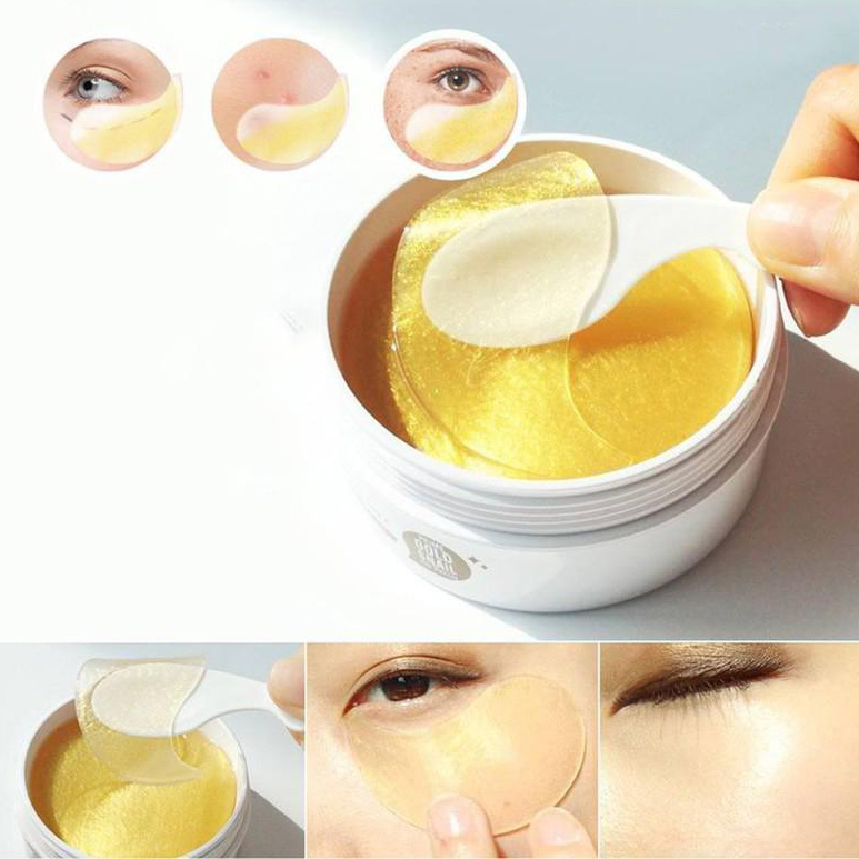 Mặt Nạ Mắt Trị Quầng Thâm Dewytree Prime Gold Snail Eye Patch 60 Miếng