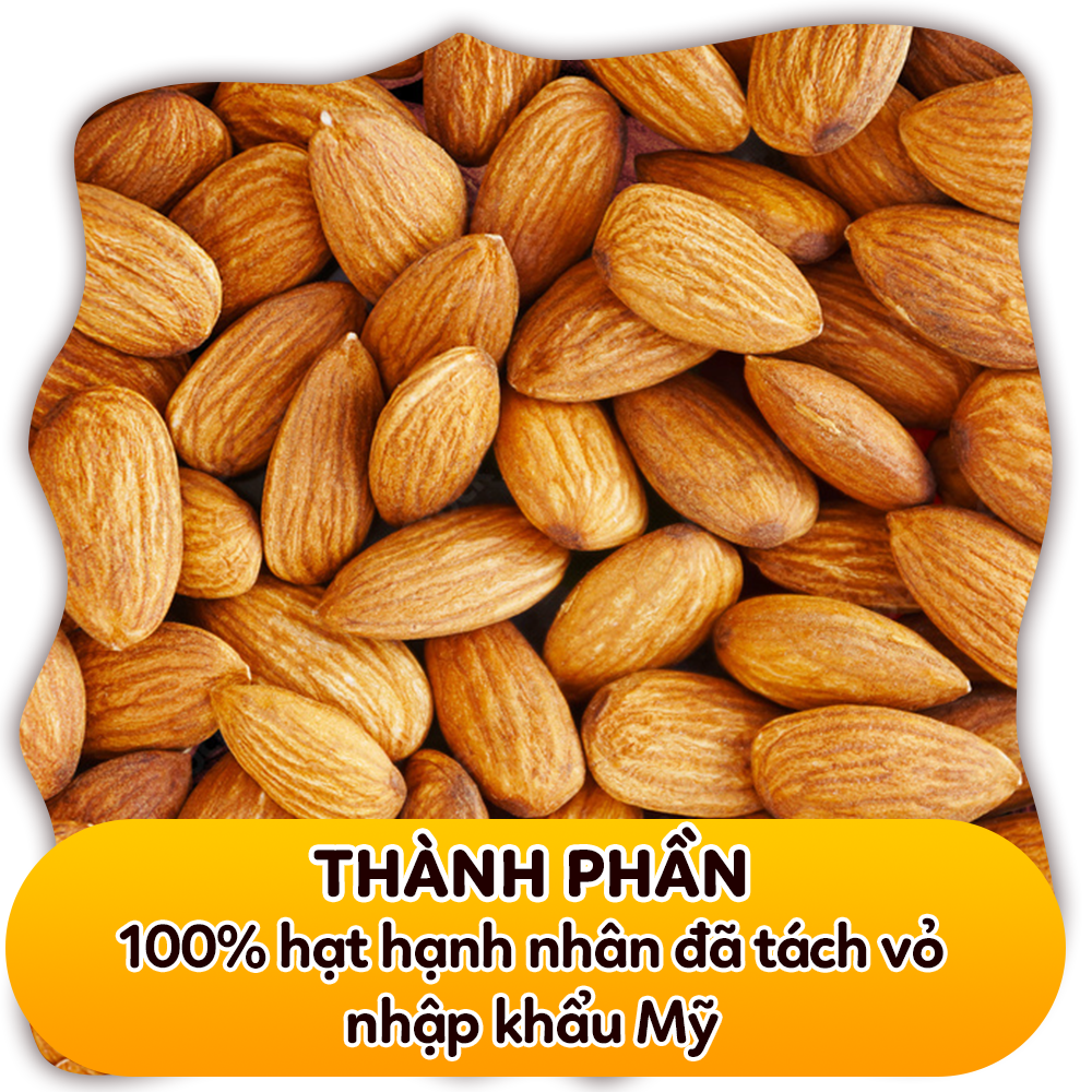 Hạnh Nhân Mỹ Tách Vỏ Pams, Rang Nguyên Vị, Ăn Kiêng Giảm Cân, Ngũ Cốc Dinh Dưỡng Bà Bầu