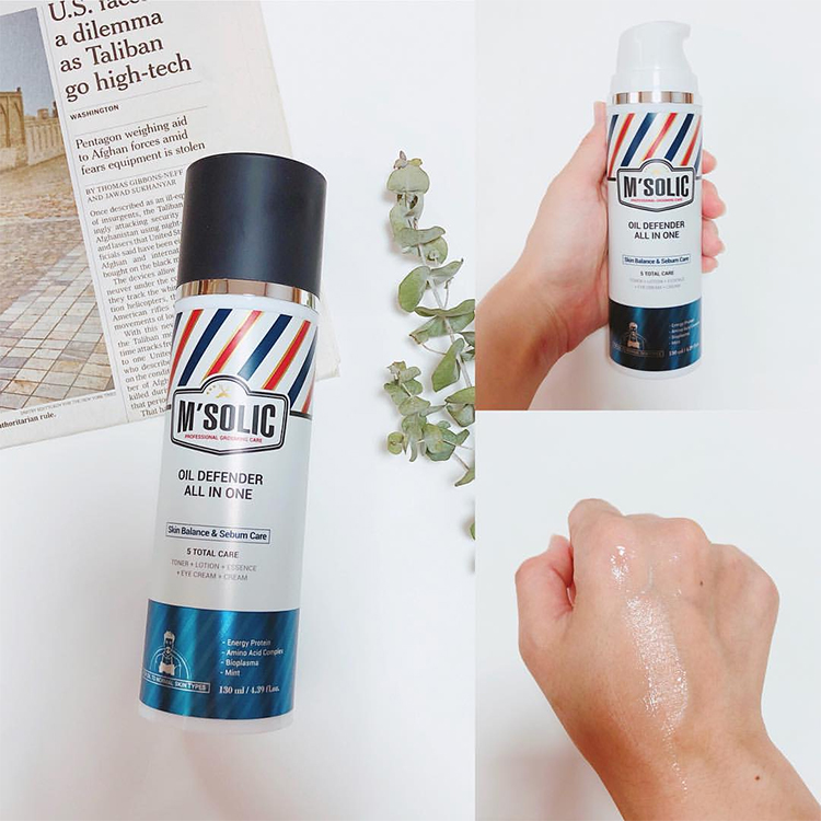 Kem Dưỡng Tổng Hợp 5 Trong 1 Cho Da Nhờn - M'Solic Oil Defender All-In-One (130ml)