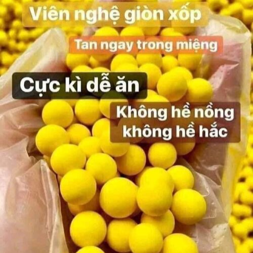 Viên tinh nghệ mật ong rừng Vanbina cực kỳ dễ ăn 