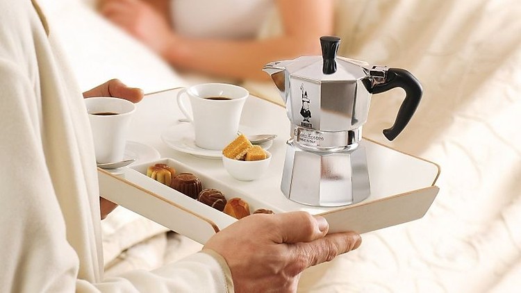 Bình pha cà phê Bialetti Moka Express Stovetop Espresso Maker(Silver)