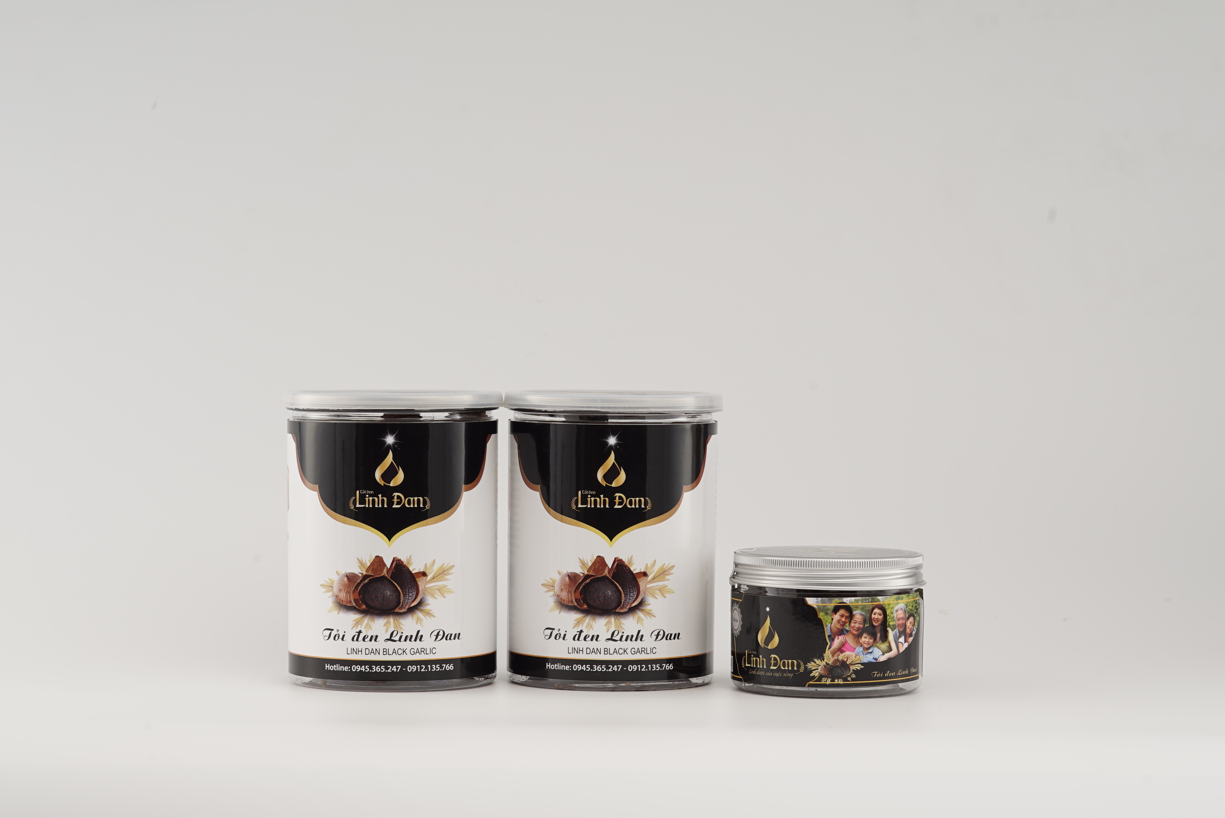 COMBO 2 HŨ TỎI ĐEN CÔ ĐƠN LINH ĐAN 300G + TẶNG 1 HŨ TỎI ĐEN 100G