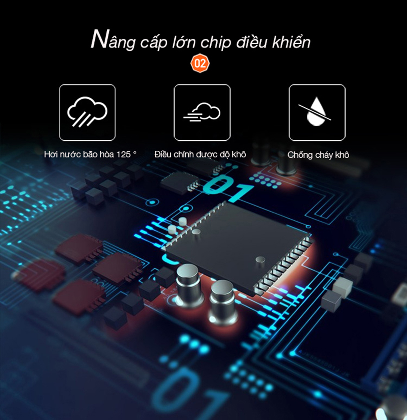 Bếp hấp thủy nhiệt cao cấp