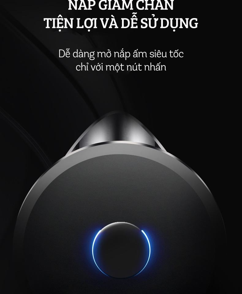 Ấm Siêu Tốc Inox 2 Lớp DAMAS DK-6018B (1.8L) - Hàng Chính Hãng