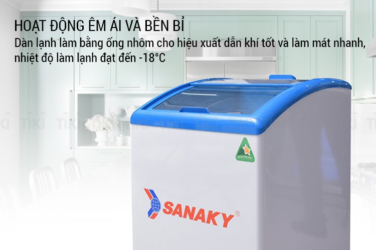 Tủ Đông Sanaky VH-182K (140L) - Hàng Chính Hãng