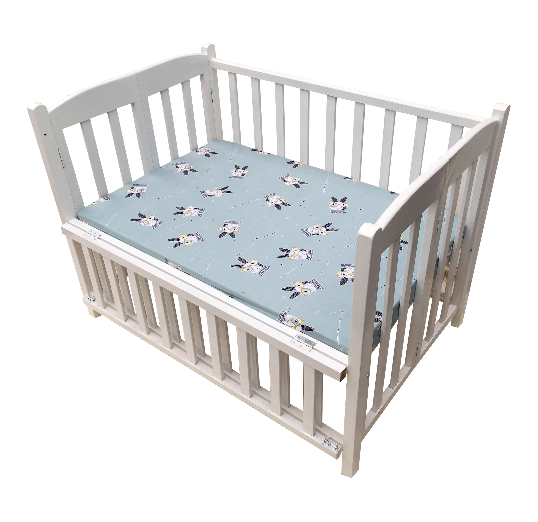 Phụ kiện cũi - Ga vải bọc đệm cũi cho bé