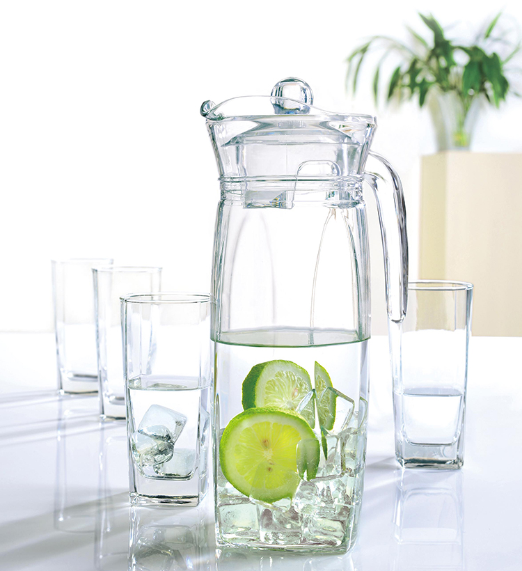 Bình Nước Thuỷ Tinh Luminarc Flame J8535 (1.3 lít)