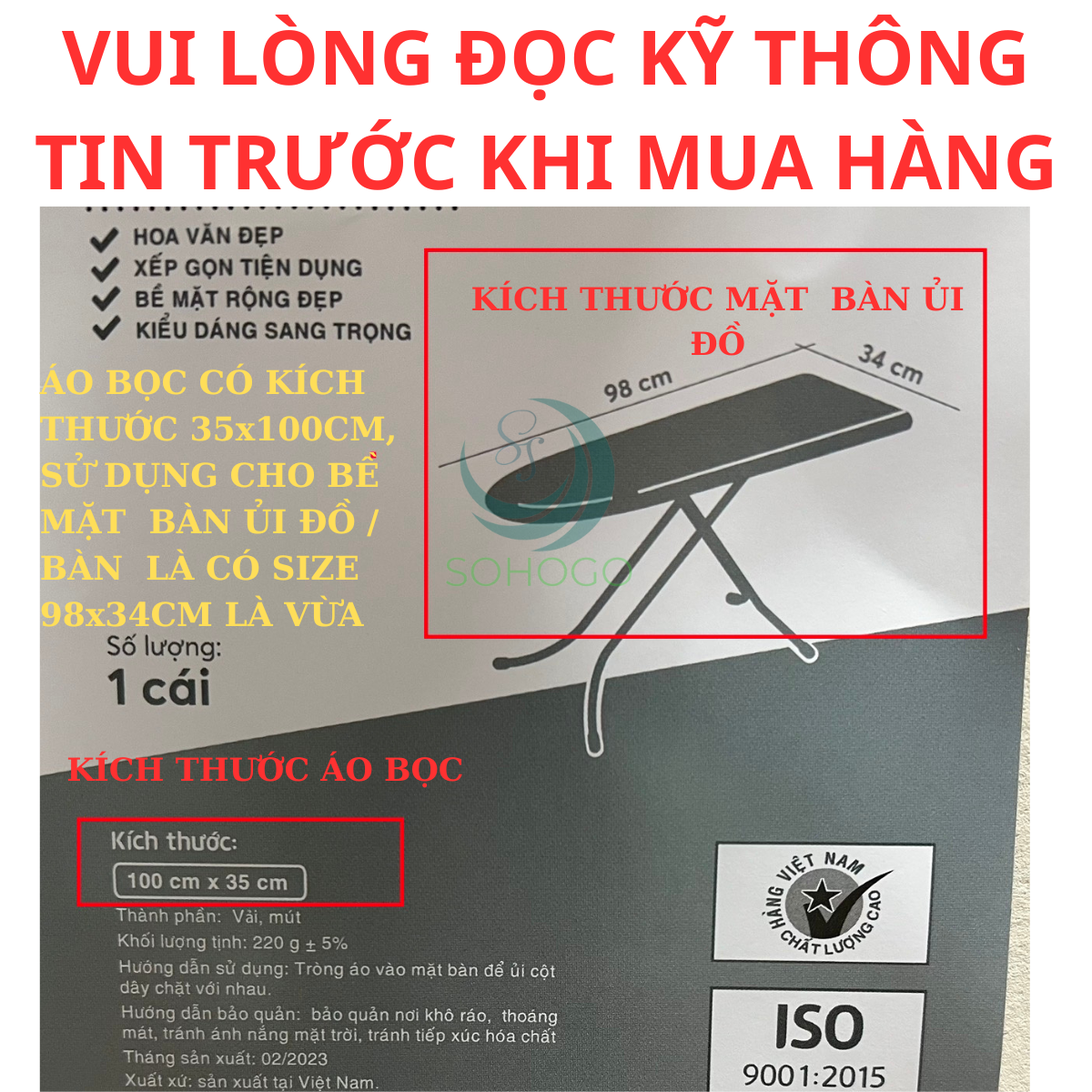 Áo bọc bàn để ủi quần áo, nhiều họa tiết - Áo trùm bàn ủi đồ, chọ size theo ý, giao mẫu ngẫu nhiên+ Tặng kèm hình dán