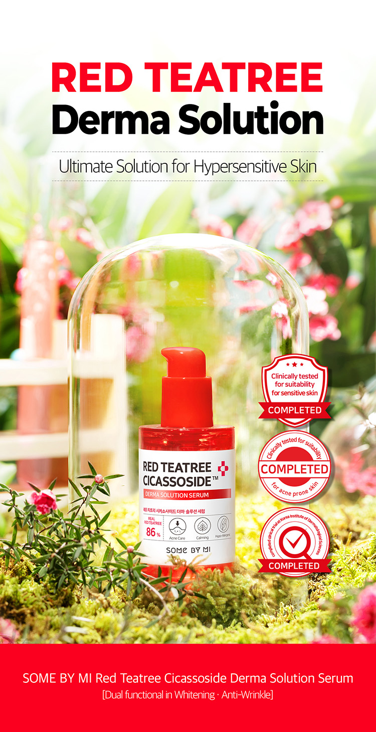Tinh Chất Some By Mi Red Teatree Cicassoside Derma Solution Serum 30ml