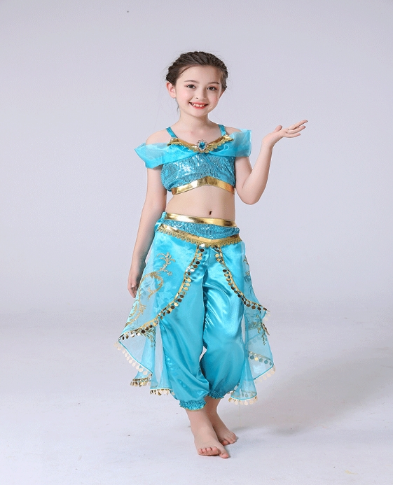 trang phục quần áo công chúa jasmine