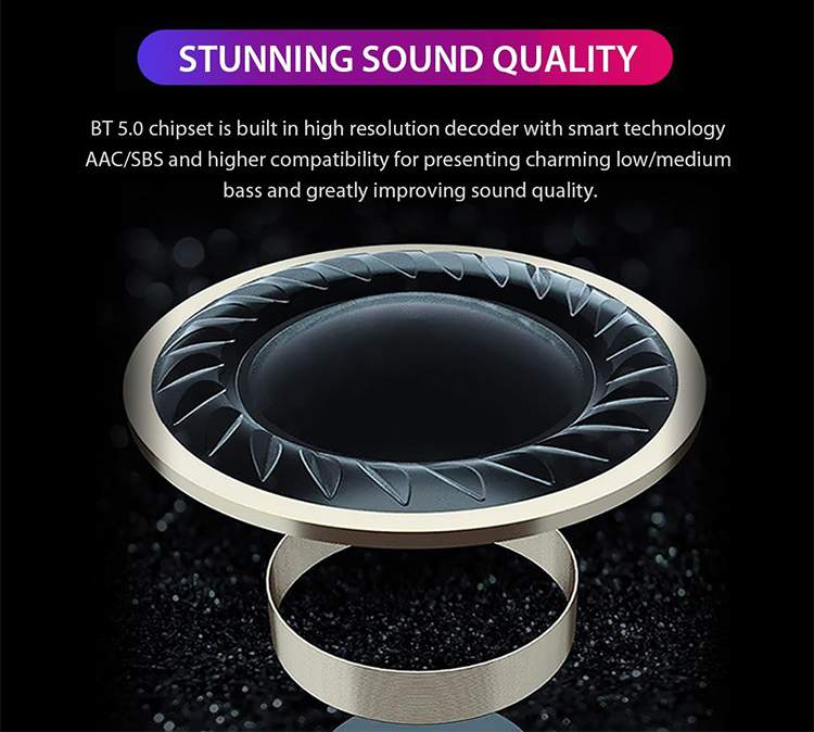 Global Version Xiaomi QCY T2C TWS BT Wireless Earphones with Dual Microphone 800mAh Charging Box Stereo BT Headsets Black
