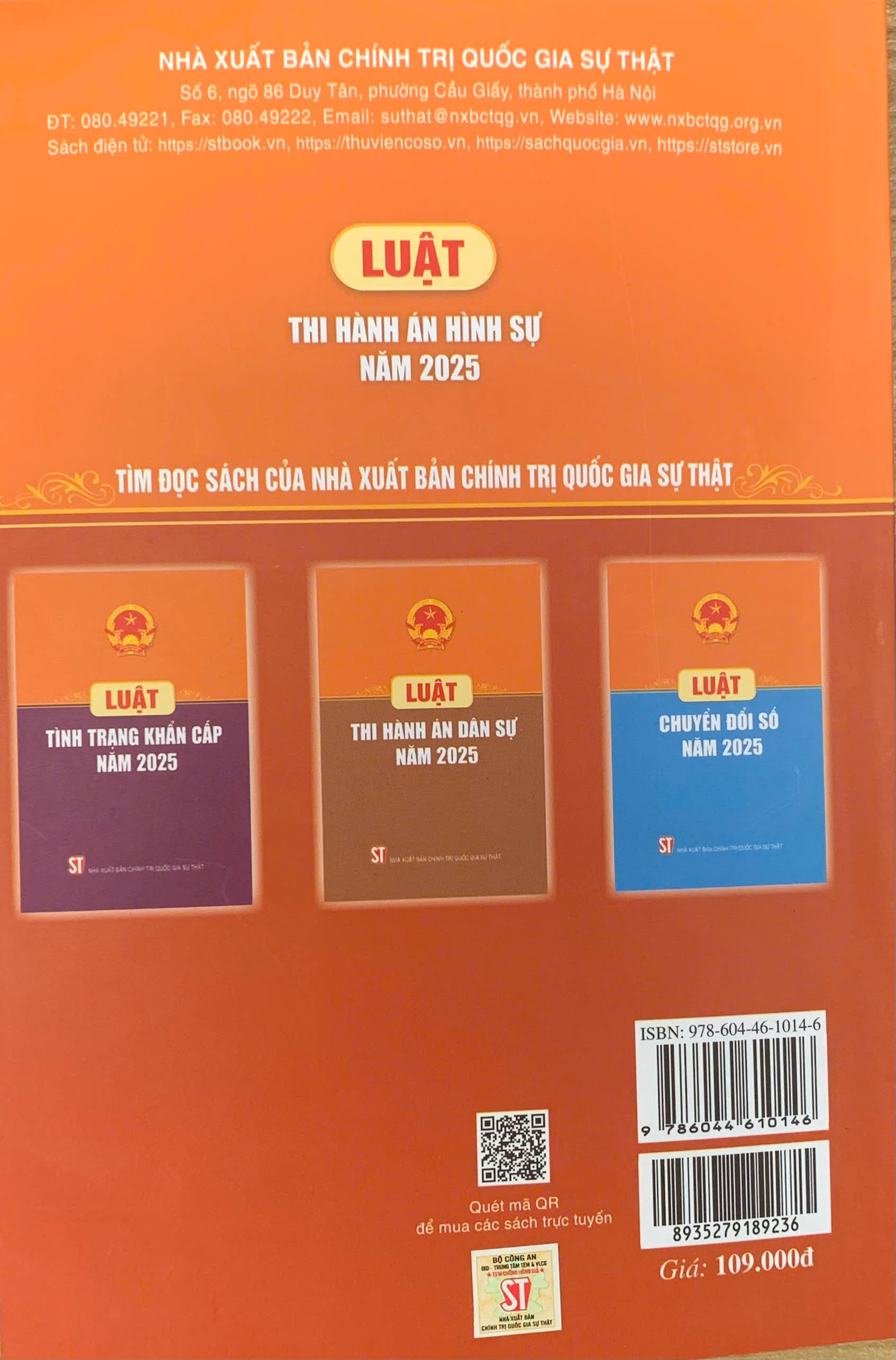 Luật Thi Hành Án Hình Sự (Hiện Hành)