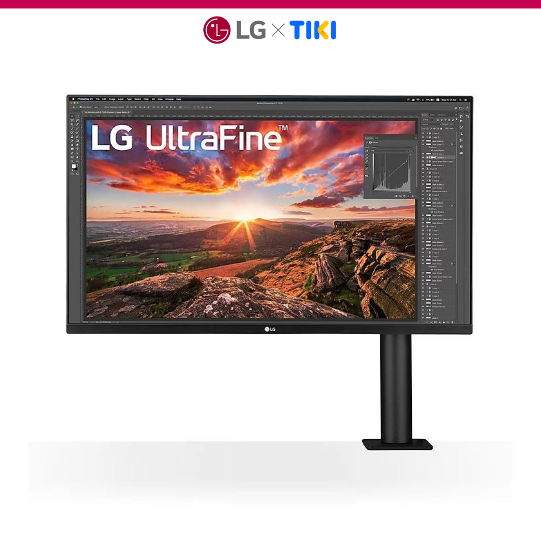 Màn Hình Lg 32Un880 - B 32 Uhd 4K Ergo 3840X2160 5Ms 60Hz Ips Usb Type - C Amd Freesync Maxx Audio 5W - Hàng Chính Hãng