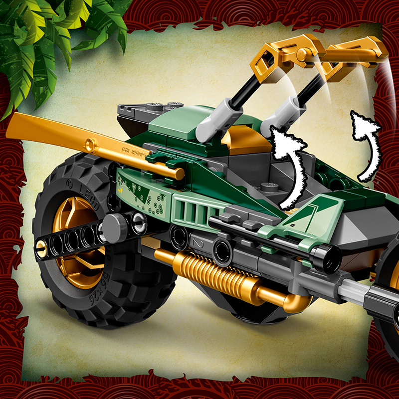 Lego Ninjago Lloyd'S Jungle Chopper Bike 71745 Building Toy (183 Miếng) -  Kiu.Vn