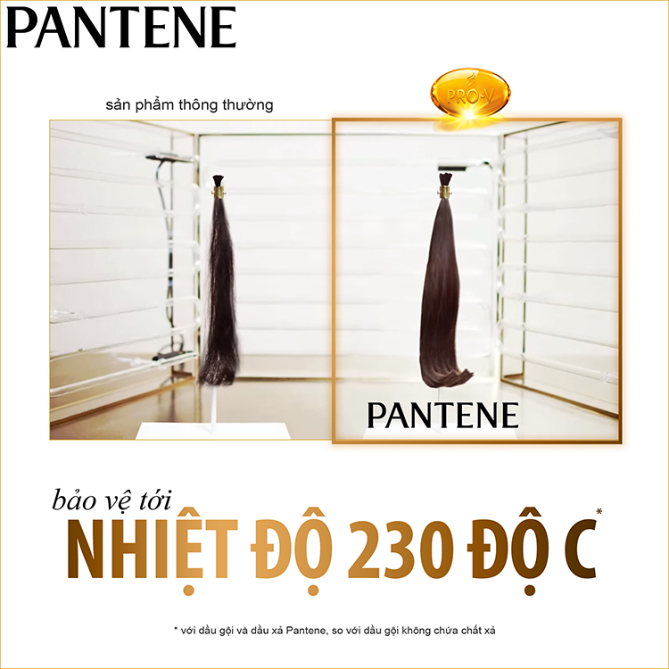 Dầu gội Pantene ngăn rụng tóc 900ml tặng 1 Dầu Xả Pantene 3 PDK 150ml (loại ngẫu nhiên)