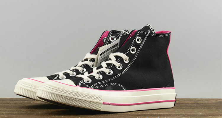 Giày Sneaker Unisex Converse Chuck Taylor 1970s Black Pink High 149445C