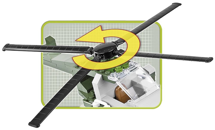 Đồ Chơi Lắp Ráp Trực Thăng Chiến Đấu COBI - 2362