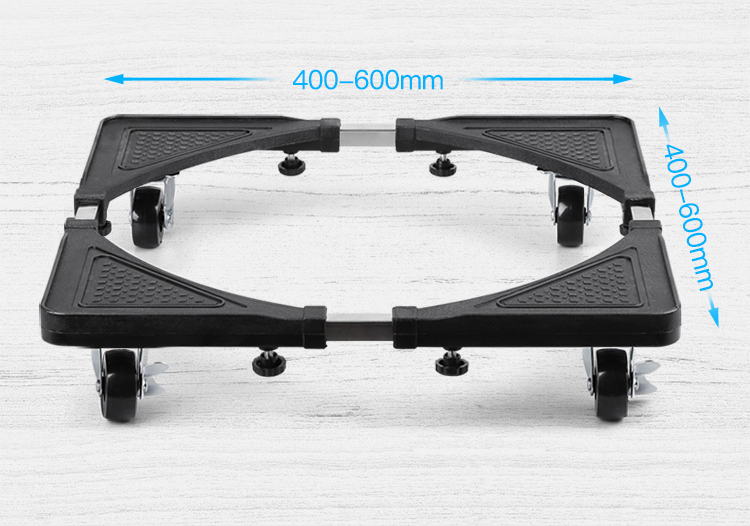 Brateck washing machine base refrigerator base bracket drum washing machine fixed bracket vertical air conditioning cushion rack shelf universal Haier TCL swan beautiful WMS-01S